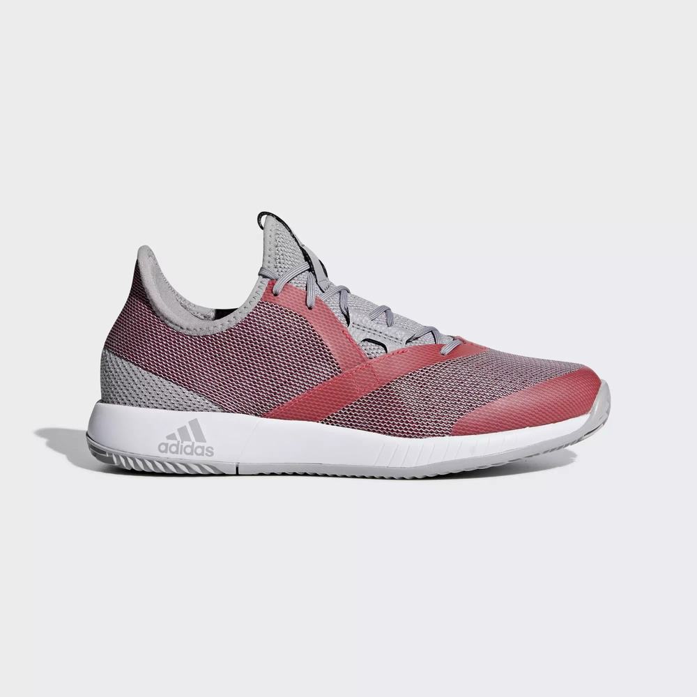 Adidas adizero Defiant Bounce Zapatillas De Tenis Grises Para Mujer (MX-61930)